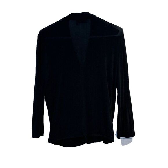 M.M. LAFLEUR Black Denevue Surplice Top Medium - Picture 7 of 9